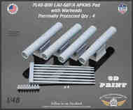 LAU-68F/A APKWS Pod with Warheads FL48-8191