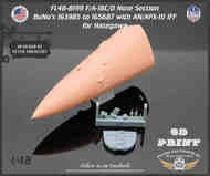 F/A-18C/D Nose BuNo 163985 to 165687 with AN/APX-111 IFF [F/A-18C F/A-18D] #FL48-8199