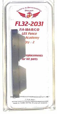  Flying Leathernecks  1/32 F-18A F-18B F-18C F-18D Hornet LEX Fence (ACA kit) OUT OF STOCK IN US, HIGHER PRICED SOURCED IN EUROPE ORDFL322031