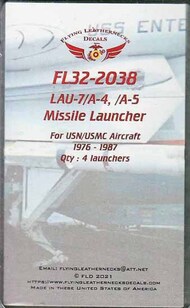 LAU-7/A-4 /A-5 MIssile Launcher Set #ORDFL322038