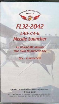  Flying Leathernecks  1/32 LAU-7/A-6 MIssile Launcher Set ORDFL322042