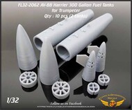  Flying Leathernecks  1/32 AV-8B Harrier Corrected Fuel Tanks OUT OF STOCK IN US, HIGHER PRICED SOURCED IN EUROPE ORDFL322062