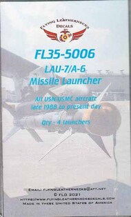 LAU-7/A-6 Missile Launcher Set (for AH-1W AH-1Z) #ORDFL355006