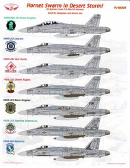 F-18A F-18C F-18D Hornet 'Hornet Swarm in Desert Storm!' #ORDFL48008
