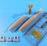  Flying Leathernecks  1/48 Mk.83 1000lb Bombs with Conical Fins M904 Nose Fuze Mk.43 TDD MXU-735 Nose Plug Set (2 bombs) OUT OF STOCK IN US, HIGHER PRICED SOURCED IN EUROPE ORDFL488003