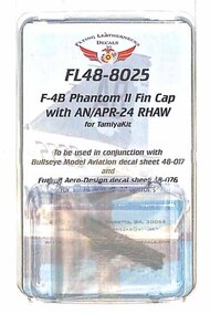 F-4B Phantom II Fin Cap with AN/APR-24 RHAW Antenna (TAM kit) #ORDFL488025