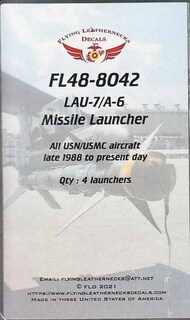  Flying Leathernecks  1/48 LAU-7/A-6 Missile Launcher Set ORDFL488042