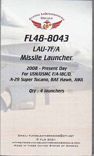  Flying Leathernecks  1/48 LAU-7F/A Missile ORDFL488043