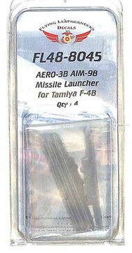 AERO-3B AIM-9B Missile Launcher Set (for TAM F-4B) OUT OF STOCK IN US, HIGHER PRICED SOURCED IN EUROPE #ORDFL488045