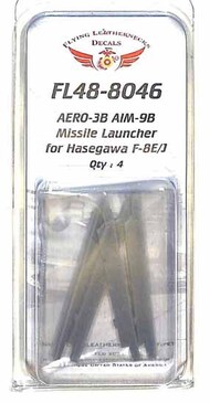 AERO-3B AIM-9B Missile Launcher Set (for HAS F-8) OUT OF STOCK IN US, HIGHER PRICED SOURCED IN EUROPE #ORDFL488046