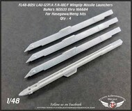 LAU-127FA Wingtip Missile Launcher Set for F-18E F018F Super Hornet BuNo 165533-166684(MNG/HAS kit) #ORDFL488051