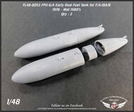 FPU-6/A Oval Fuel Tank for early F-18A F-18B #ORDFL488053
