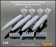  Flying Leathernecks  1/48 Mk.84 2000lb Thermally Protected Bomb Set OUT OF STOCK IN US, HIGHER PRICED SOURCED IN EUROPE ORDFL488055