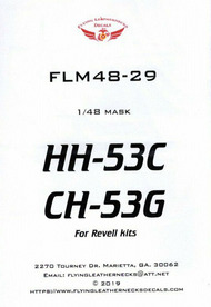  Flying Leathernecks  1/48 HH-53C CH-53G Mask Set (REV kit) ORDFLM48029