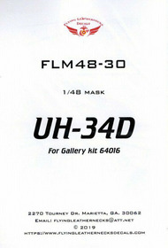  Flying Leathernecks  1/48 UH-34D Choctaw Mask Set (GAL kit) OUT OF STOCK IN US, HIGHER PRICED SOURCED IN EUROPE ORDFLM48030