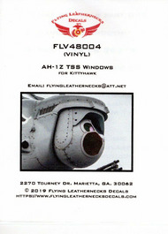  Flying Leathernecks  1/48 AH-1Z Viper TSS Windows (KTH kit) ORDFLV48004