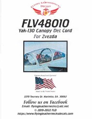 Yak-130 Canopy Det Cord (ZVE kit) #ORDFLV48010