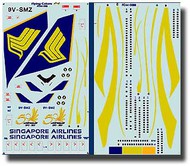  Flying Colors Decals  1/144 50th Anniv. Boeing 747-400 FC44008