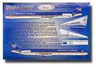  Flying Colors Decals  1/144 MAC/DAC MD-80 Midwest Express FC44037