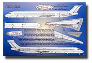  Flying Colors Decals  1/144 MAC/DAC MD-80 Detailing Sheet FC44038