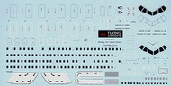  Flying Colors Decals  1/144 Boeing 767 Detail Sheet.. Includes Doors, windows etc. FC44053