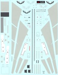 Boeing 707 Detail Sheet (Gray Inspar Panels) #FC44054G