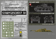 HQ-STU015 1/6 StuG IV, Sturmgeschutzbrigade 912, Kurland May 1945 , Paint Mask HQ-STU015
