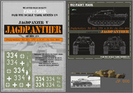 HQ-JP020 1/6 Jagdpanther, s.H.Pz.Jg.Abt.654 , Paint Mask HQ-JP020