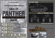 HQ-PA014 1/6 Panther G, 12.SS-Pz.Div. Hitlerjugend, Ardennes 17.12.1944 Paint Mask HQ-PA014