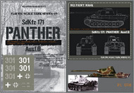 HQ-PA026 1/6 Panther G, Maj.Schmidt, Fuhrer Grenadier Brigade, Ardennes 12.1944 Paint Mask HQ-PA026