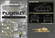 HQ-PZIV002 1/6 Pz.Kpfw.IV Ausf.H, Pz-Reg.35, 4.Pz.Div., Poland Spring 1944, Paint Mask HQ-PZIV002
