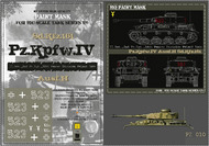 HQ-PZIV010 1/6 Pz.Kpfw.IV Ausf.H, II.Bat., 2nd.Pz.Rgt., 16th Pz.Div. Poland 1944, Paint Mask HQ-PZIV010