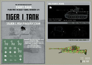 HQ-TI002 1/6 Tiger I #112 Mid Production, s.Pz.Abt.508, Anzio Sector 1944, Paint Mask HQ-TI002