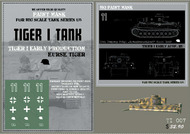 HQ-TI007 1/6 Tiger I #11 Early Production, 13th Kompanie, Pz.Rgt. 'Grossdeutschland', Kursk 1943, Paint Mask HQ-TI007