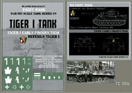 HQ-TI029 1/6 Tiger I #1, Early Production, Stab, schwere Pz.Abt.506, Befehls Tiger, Paint Mask HQ-TI029