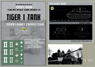 HQ-TI037 1/6 Tiger I #II Early Production, Battalion HQ, s.Pz.Abt.503, Lake Goloje Jan.1943, Paint Mask HQ-TI037