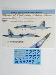  Foxbot Decals  1/32 Sukhoi Su-27 with Name FBOT32006