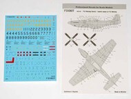  Foxbot Decals  1/32 Stencils for North-American P-51D Mustang FBOT32012