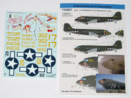  Foxbot Decals  1/48 Douglas C-47 Skytrain/Dakota 'Pin-Up Nose Art' Part # 2 (Stencils not included) FBOT48018A
