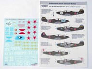 Red Snake: Soviet P-39 Airacobras, Part 2 (Stencils not included) #FBOT48022A