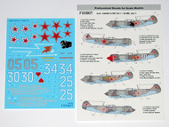  Foxbot Decals  1/48 Lavochkin La-5FN Part 1 (for Zvezda, Bilek, Eduard, Vector kits) FBOT48023