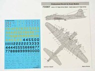  Foxbot Decals  1/48 Stencils for Boeing B-17 Flying Fortress FBOT48032