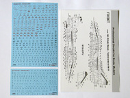 Stencils for Mikoyan MiG-25 for ICM, Revell, Hasegawa kits #FBOT48038