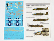  Foxbot Decals  1/48 North-American B-25C/D Mitchell "Pin-Up Nose Art and Stencils" Part # 1 FBOT48039