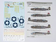  Foxbot Decals  1/48 North-American B-25G/H/J Mitchell (Late) 'Pin-Up Nose Art and Stencils' Part # 3 FBOT48043
