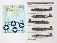  Foxbot Decals  1/48 North-American B-25G/H/J Mitchell (Late) 'Pin-Up Nose Art' Part # 3 (Stencils not included) FBOT48043A