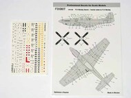  Foxbot Decals  1/48 Stencils for North-American P-51D Mustang FBOT48046