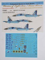 Foxbot Decals 1/48 Digital Sukhoi Su-27UB # FM48004