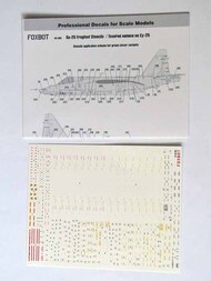 Stencils for Ukranian Sukhoi Su-25 #FBOT48065