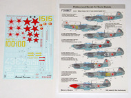  Foxbot Decals  1/48 Soviet interceptor and fighter aircraft Yakovlov Yak-9 Midwar Heroes, Part 2 FBOT48074